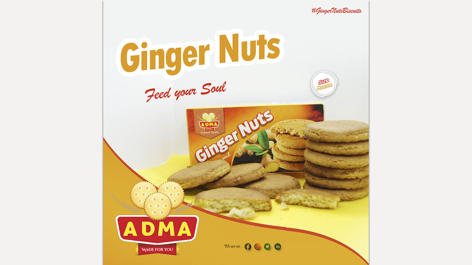 Adma_Ginger Nuts Biscuits
