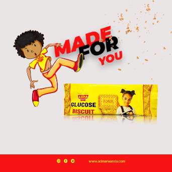 Glucose biscuits made for u2